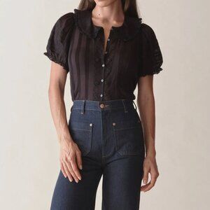 Doen BERNADINE TOP Black